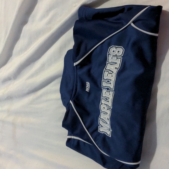 NHL Leafs Toddler Jacket 18 months dark navy blue. - Picture 7 of 7